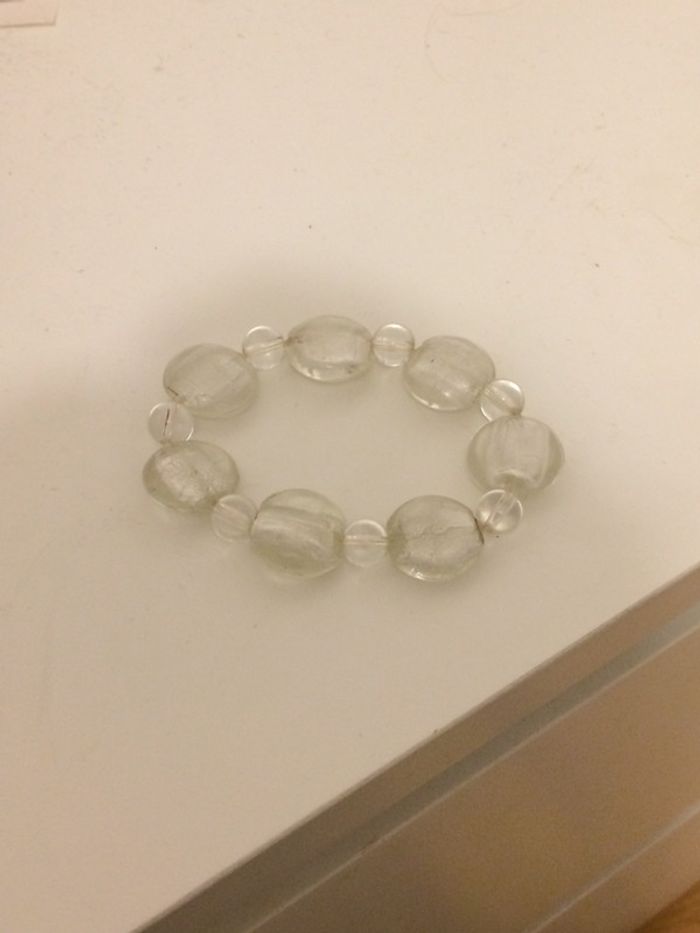 Bracelet perles verres Etam