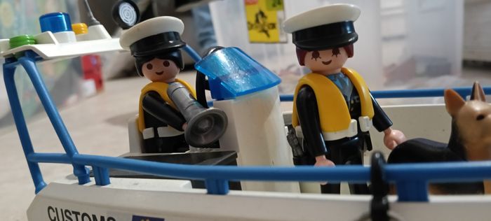 Playmobil bateau douane et police - photo numéro 3