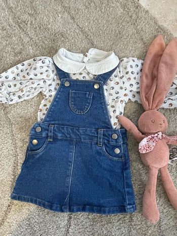 Robe et t-shirt 6 mois
