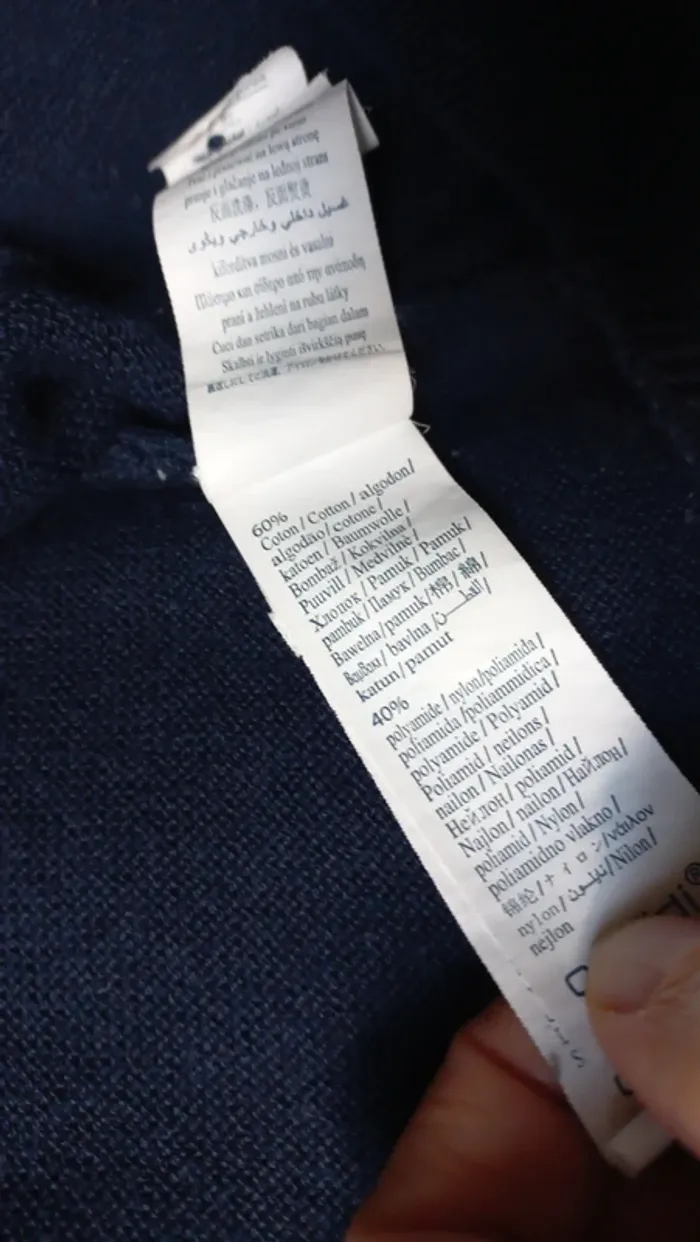 Gilet bleu marine okaïdi t6 - photo numéro 8