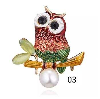 Broche "Chouette" 03