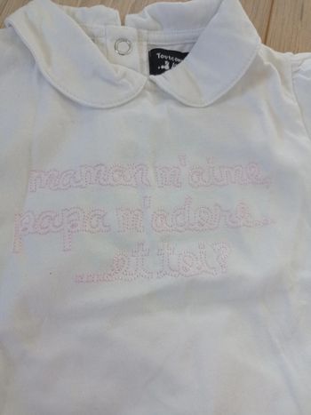 T-shirt + legging fille 18 mois