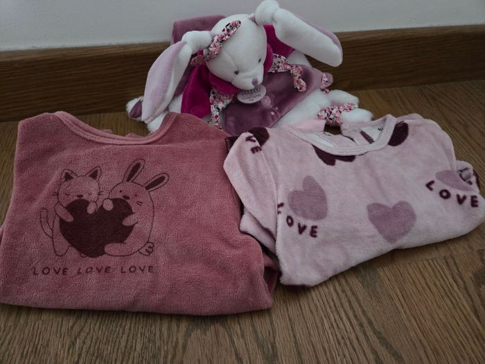 Pyjamas bébé fille kiabi 6 mois - photo numéro 2