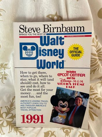 Magazine officiel Walt Disney World le guide officiel en anglais