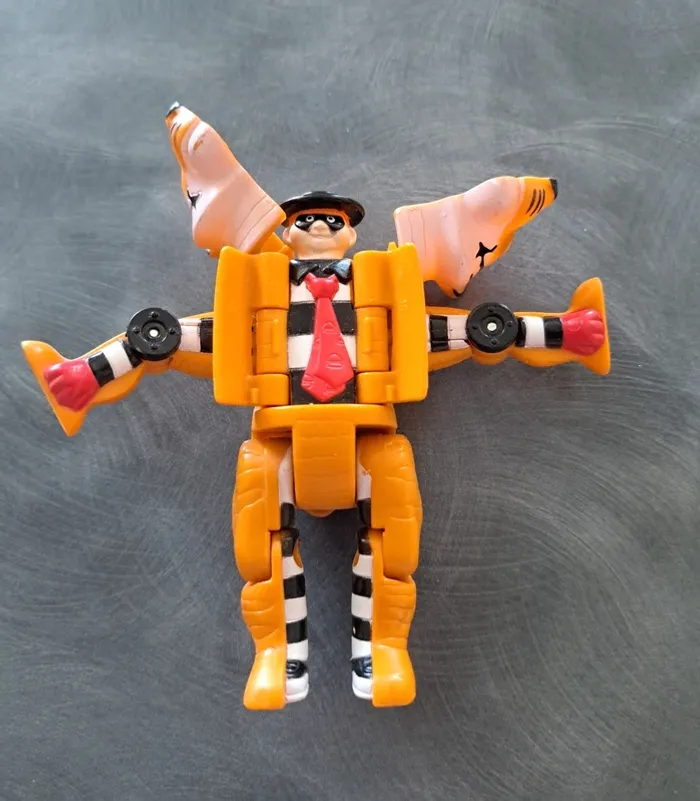 Figurine transformer tigre 1999 Mac Do en TBE