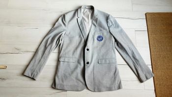 Vêtement homme veste de costume gris Tremblay handball Kariban taille 58