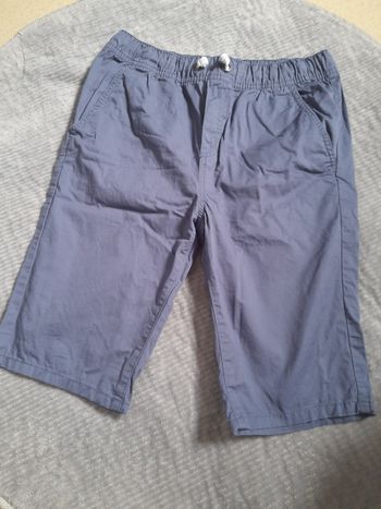 Pantacourt bleu