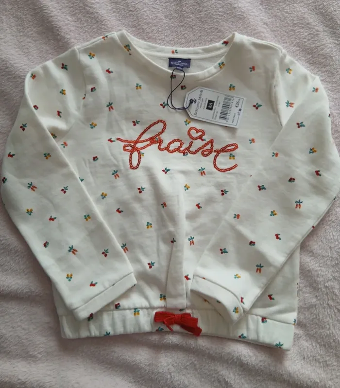 Pull neuf Sergent Major 8 ans