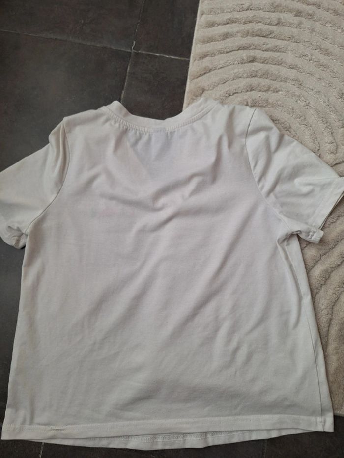 T-shirt col V brodé - photo numéro 6