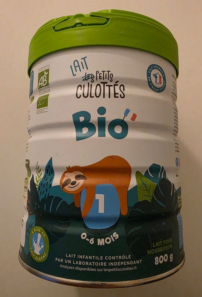 Lait Les petits Culottés 1er âge