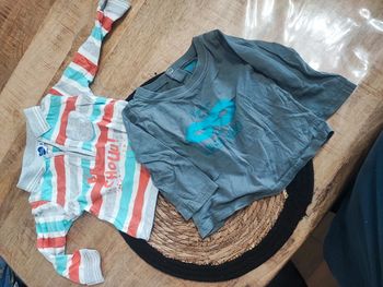 Lot tee shirt 9 mois