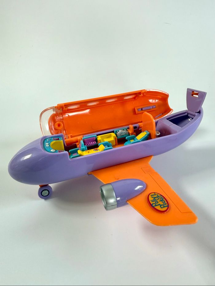 Polly Pocket Tour Jet 1998 Vintage Mattel - photo numéro 3