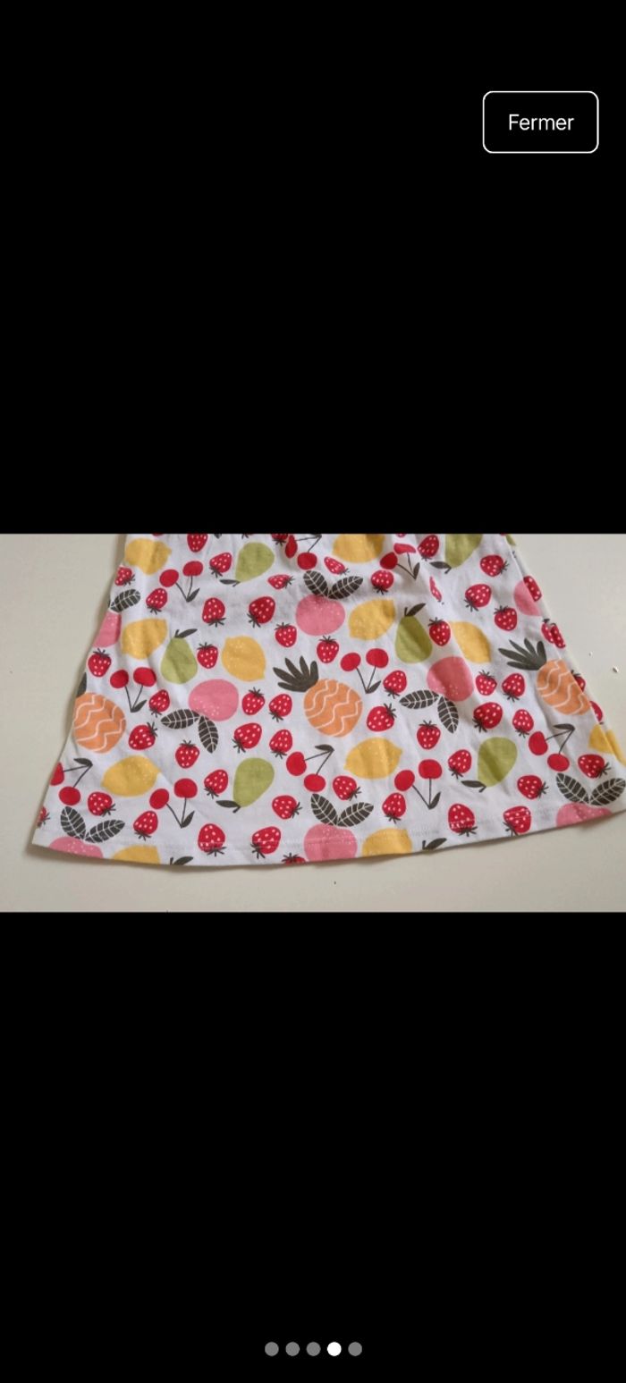 Tee shirt fruits 12 mois - photo numéro 4
