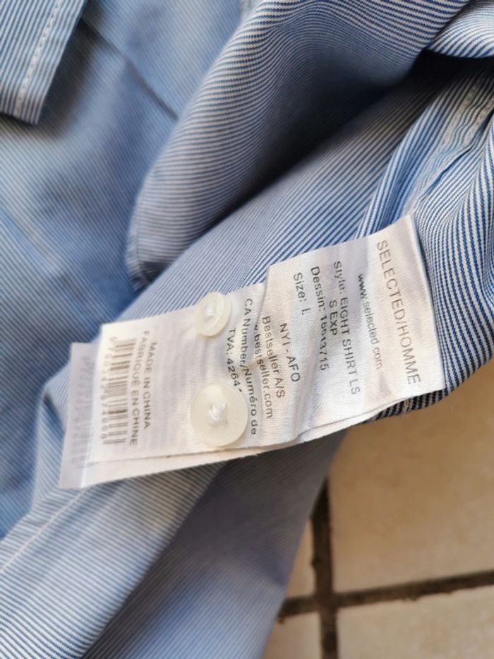 Chemise Selected Homme L - photo numéro 10