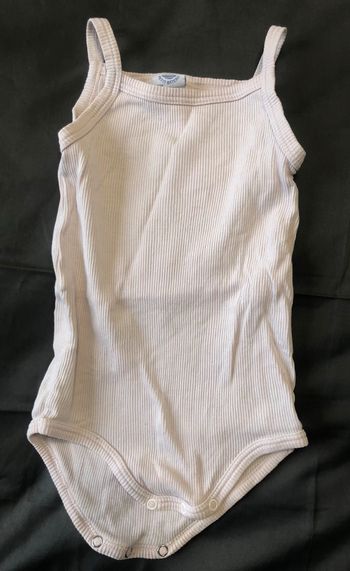 Body rose poudré 12 mois Petit Bateau