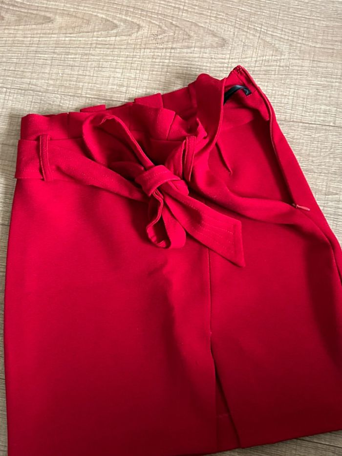 Jupe rouge Morgan taille 34 jamais portée - photo numéro 13