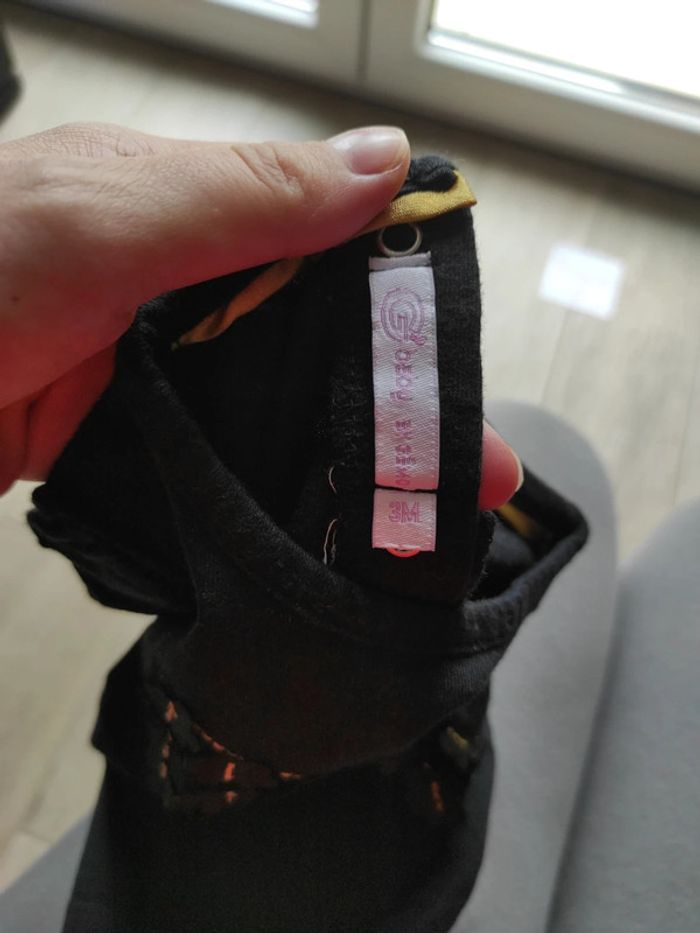 Lot de 2 t-shirt manches longues 3 mois - photo numéro 4