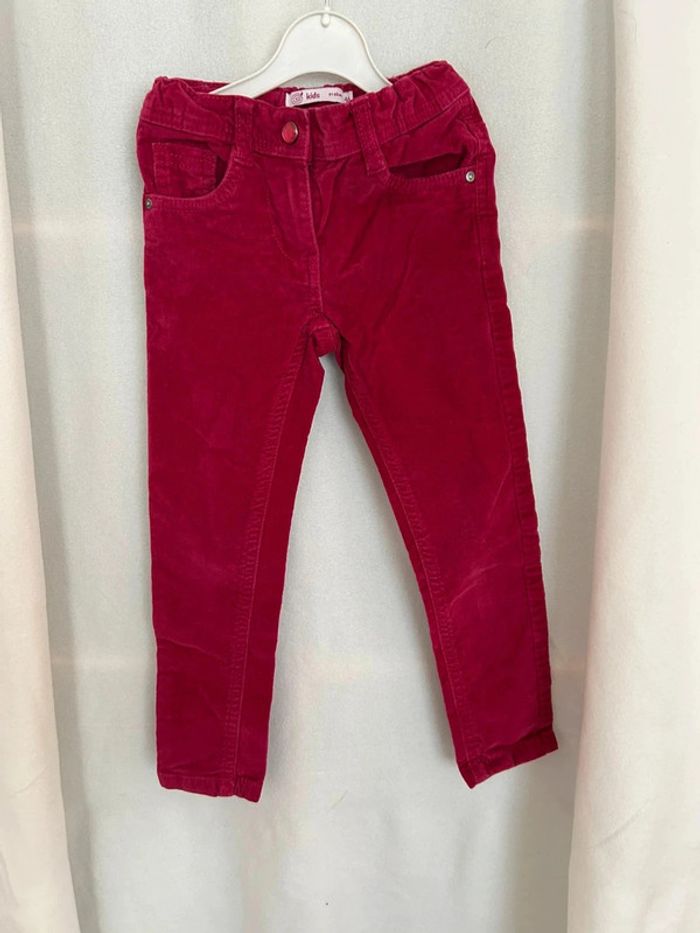 Pantalon bordeaux