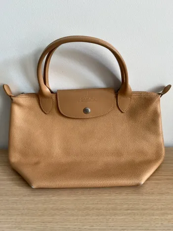 Longchamp pliage cuir