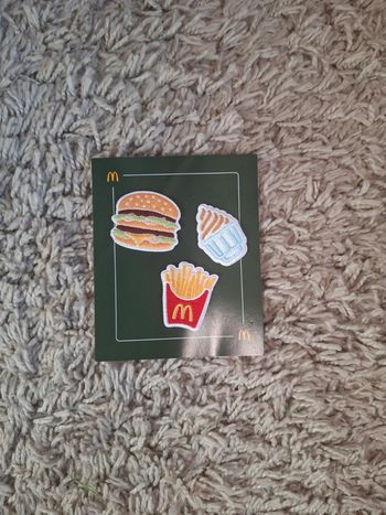Lot de 3 patchs Macdonald accessoires de vêtement neuf