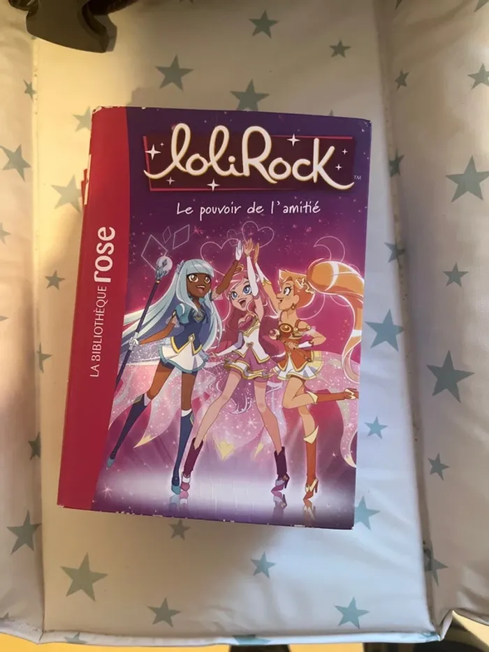 Livres lollirock 1 a 3 bibliothèque rose