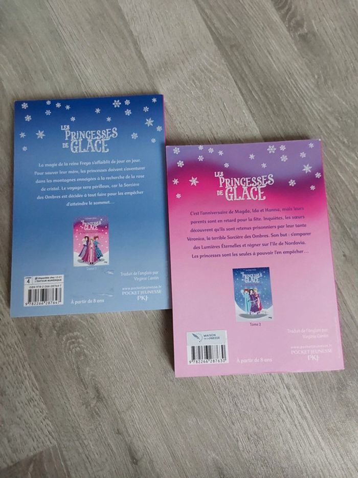 Lot de 2 livres Les Princesses de glace - photo numéro 2