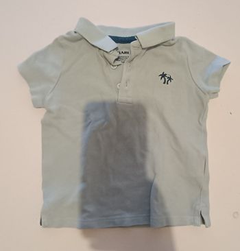 Tee shirt polo palmier
