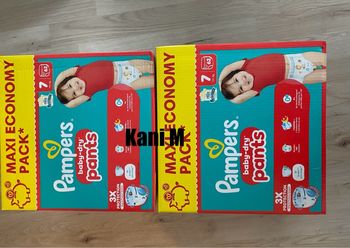 Pampers pants taille 7