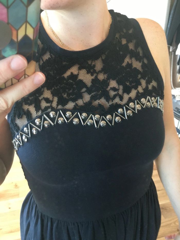 Petite robe courte noire Superdry - photo numéro 3