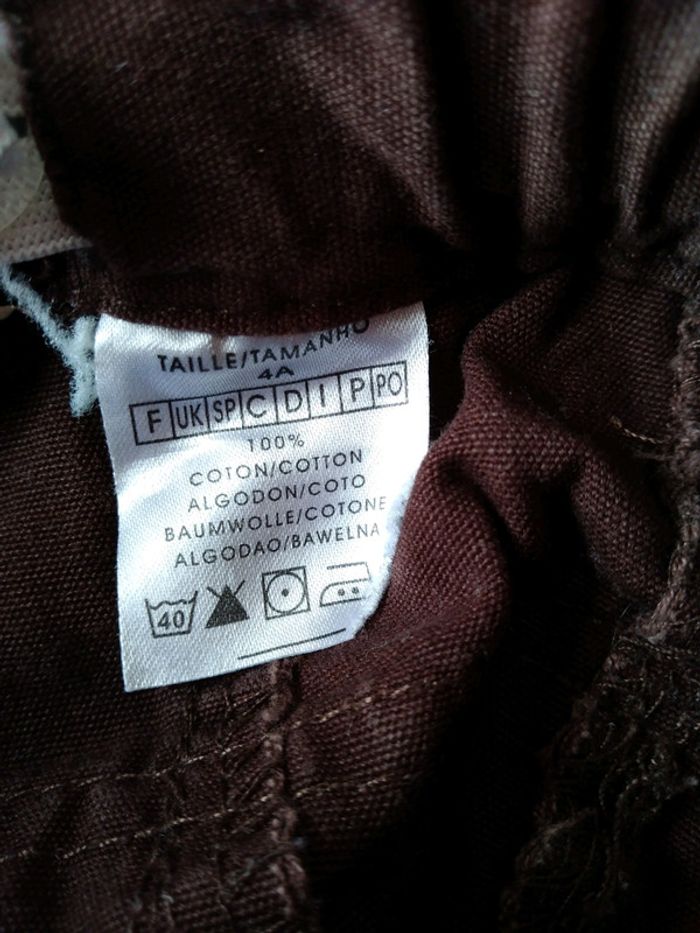 Pantalon large KMG fille taille 4 ans - photo numéro 2