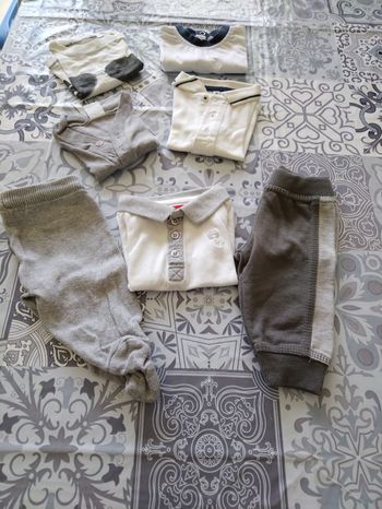 Lot 5 manche courte + 2 jogging