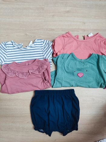 Lot 6 mois été bébé fille