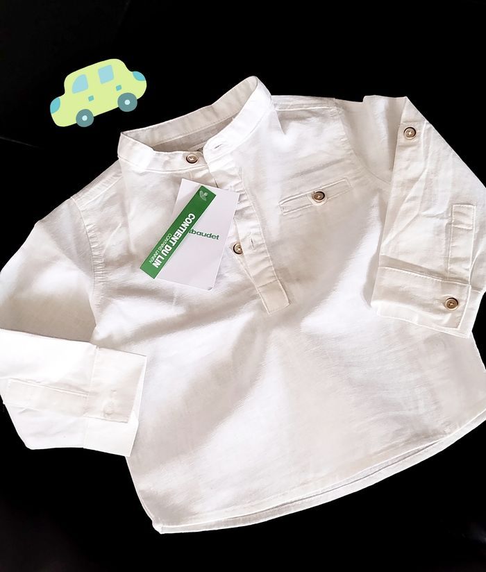 Vertbaudet Chemise Garçon 2 ans NEUVE - photo numéro 1