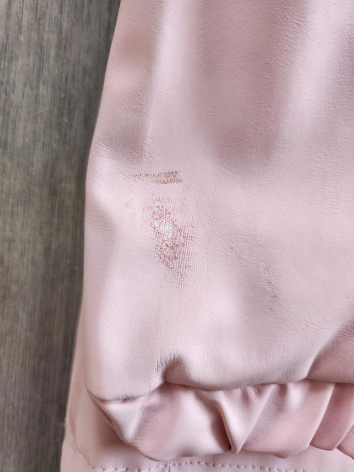 Veste coupe-vent imperméable rose fille 4 ans - photo numéro 9