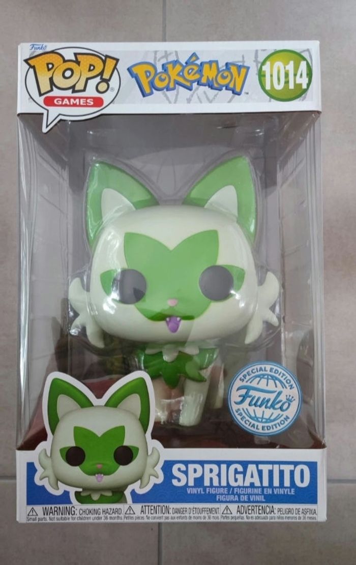 Funko Pop! 1014 Poussacha Spécial Édition Pokémon