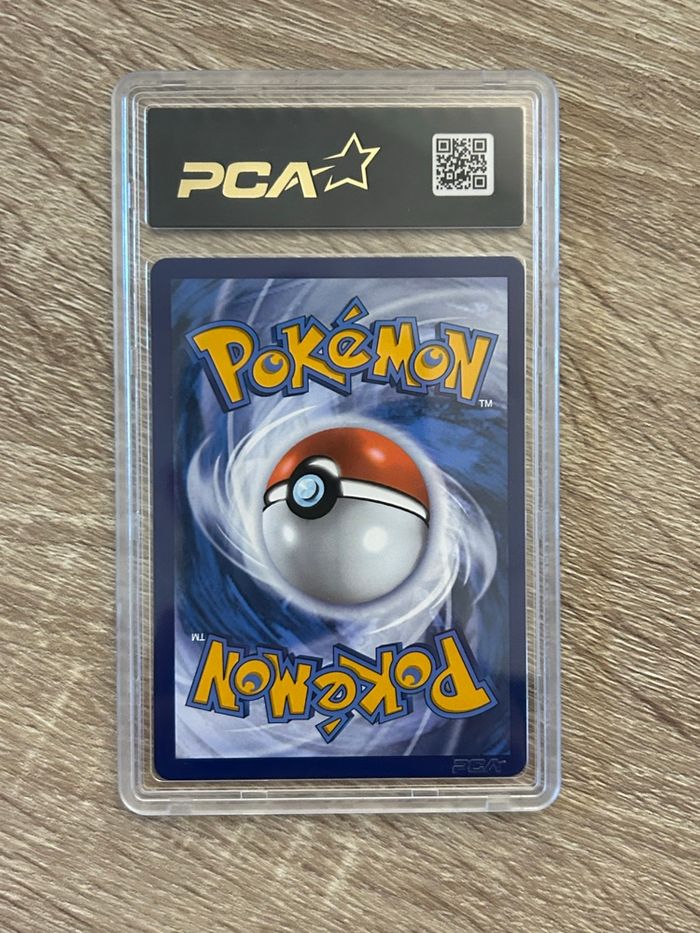 Carte Pokémon Majaspic Vstar Rainbow 196/195 PCA 9,5 Tempête Argentée FR - photo numéro 2