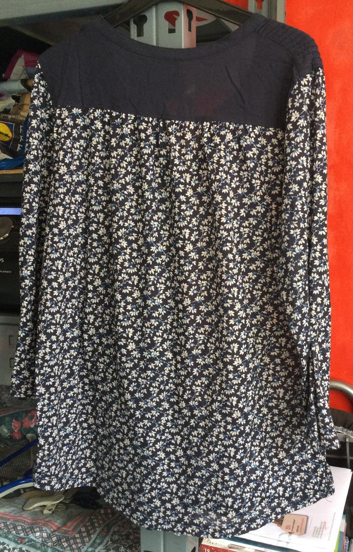 blouse bleu H&M - photo numéro 2