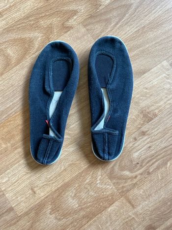 Ballerines toile, noire, 31, tbe