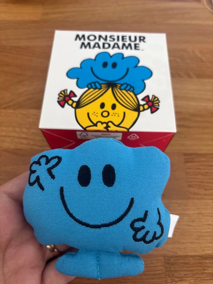 Peluche Monsieur madame Monsieur rêve neuve