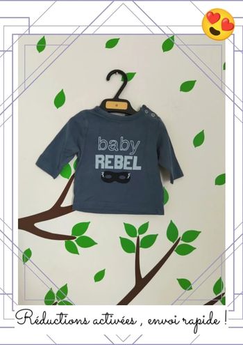 Sous pull bébé Baby Rebel