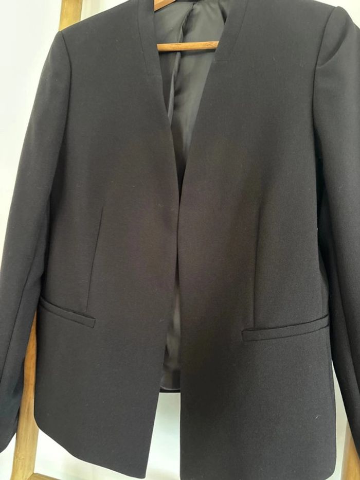 Veste blazer noire Kiabi taille L - photo numéro 6