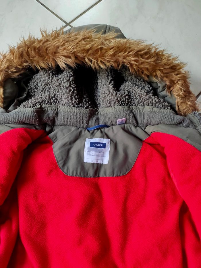 Manteau Kaki Okaïdi taille 3 ans - photo numéro 8