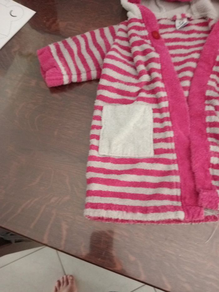 Peignoire coton 12/18 mois - photo numéro 2