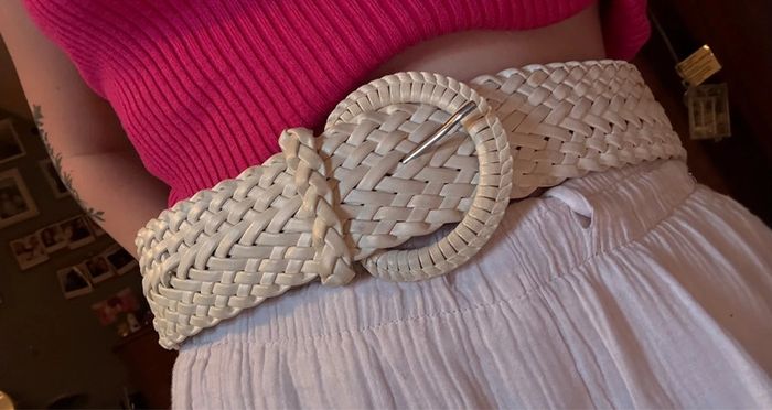 Ceinture crème - photo numéro 4