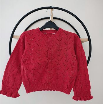 18 mois gilet maille ( étiquette coupée)