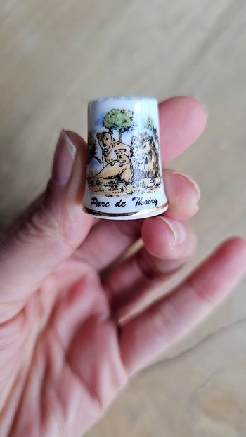 Dé porcelaine