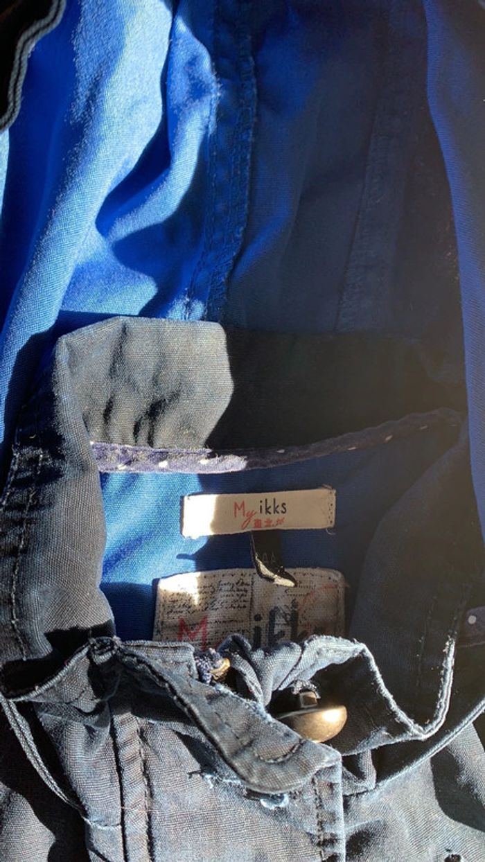 Veste IKKS 4 ans bleu marine - photo numéro 2