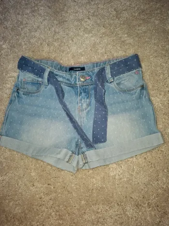Short en jean Okaidi 7 ans