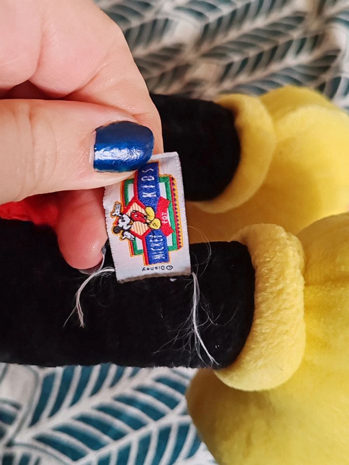 Duo peluches mickey et Minnie - vintages - photo numéro 8