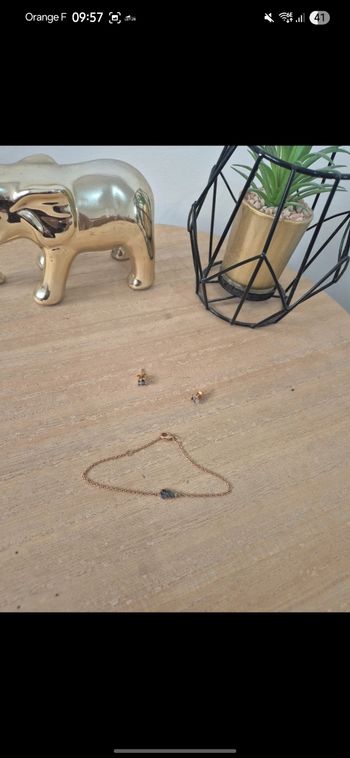 Ensemble bracelet et boucles d'oreilles